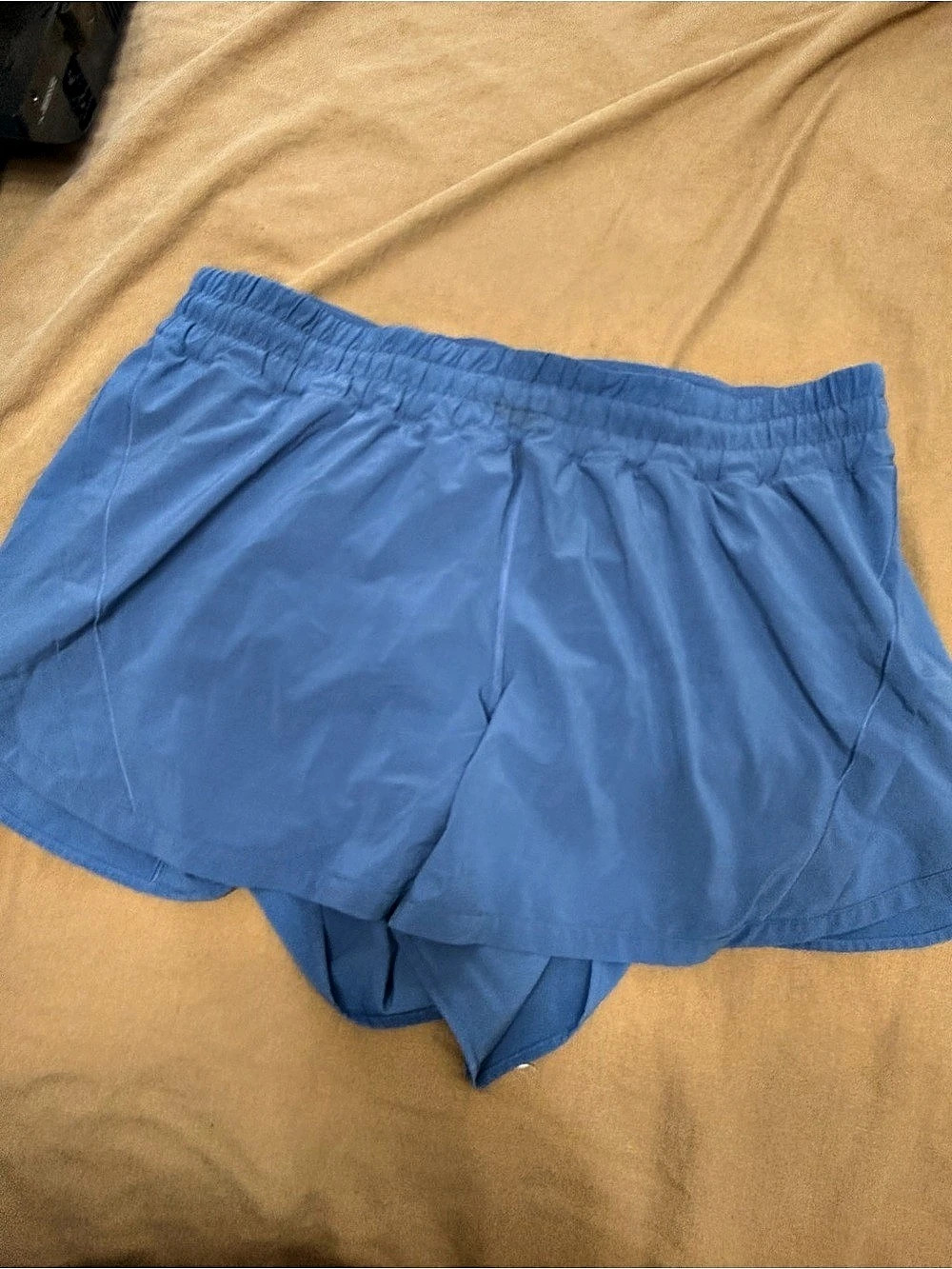 Lululemon Hotty Hot Short Low-Rise 2.5" Blue Athletic Running Shorts